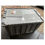 Plastic storage tote
