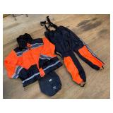 Harley Davidson Rain Suit - Like New - Back