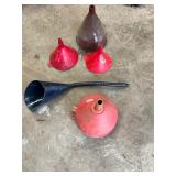 5- assorted funnels
