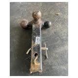 Receiver hitch with all 3 ball sizes