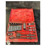 Snap On 21 piece 3/8ï¿½ drive socket set