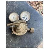 Victor oxygen and acetylene gauges