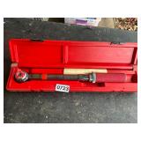 Mac torque wrench and case