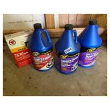 Zep Cleaning Chemicals 3 new, 1 @ 1/2