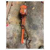 1 1/2 ton chain ratchet