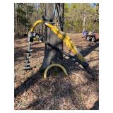 County lion three point auger