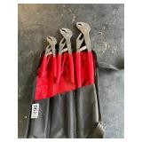 3- parts master channel locks