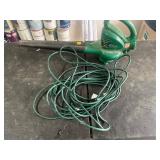 Electric blower and cord
