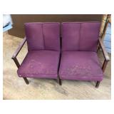 Fabric seating love seat needs cleaned