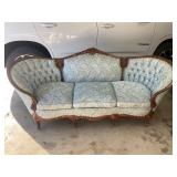 Beautiful Bergere Fruitwood McKettrey couch
