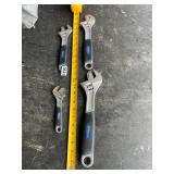 4- partsmaster crescent wrenches