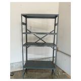 Metal shelf sizes in pics