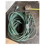 Large green extension cord