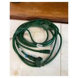 Heavy green extension cord