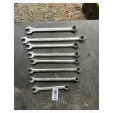 8- Snap-on metric wrenches