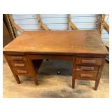 Vintage wood desk