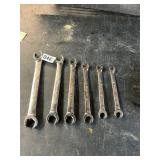 6- Snap On metric wrenches