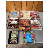 Lot of assorted cookbooks