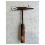 Vintage welding slag hammer