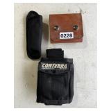 Leather and nylon holsters