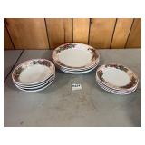 Lot assorted Christmas dishes