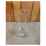Glass pitcher