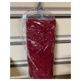 Red king size bed cover- professional cleaned