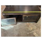 Tv stand ends door put on