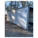 Dry box trailer 8ï¿½6 x 25 ft