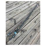 3- extendable fishing poles