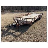 20 foot tandem axle trailer