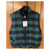 Teal and Black faded glory extra large vest