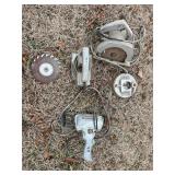 Assorted vintage electric tools