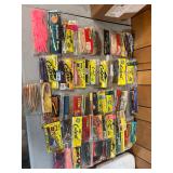 Lot assorted fishing worms -40 packs