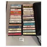 Lot of assorted cassette tapes