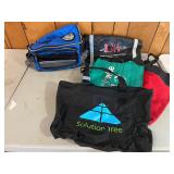 Lot of assorted bags and coolers