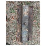 Steel hitch plate sizes in pics