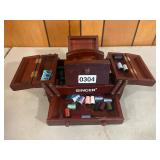 Singer sewing box
