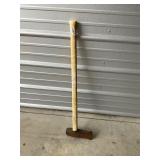 Splitting maul wood handle