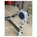 Concept 2 row machine exerciser