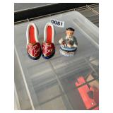 I Love Lucy Salt/ pepper shaker shoes and figurine