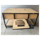 Rolling work table