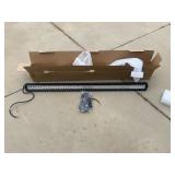 Lumens light bar- new. I opened for pictures