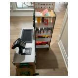 Kids grocery store check out station