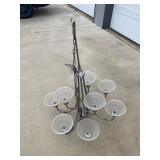 9 light chandelier- perfect shape