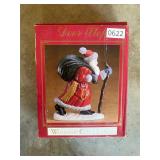 Cast iron Santa doorstop