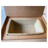 Pampered Chef Stoneware - loaf pan