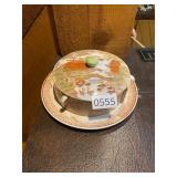 Vintage 3 compartment condiment dish