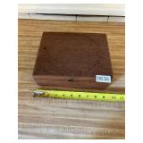 Wooden cigar box