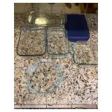 Pyrex, 1 anchor hocking bakeware - all